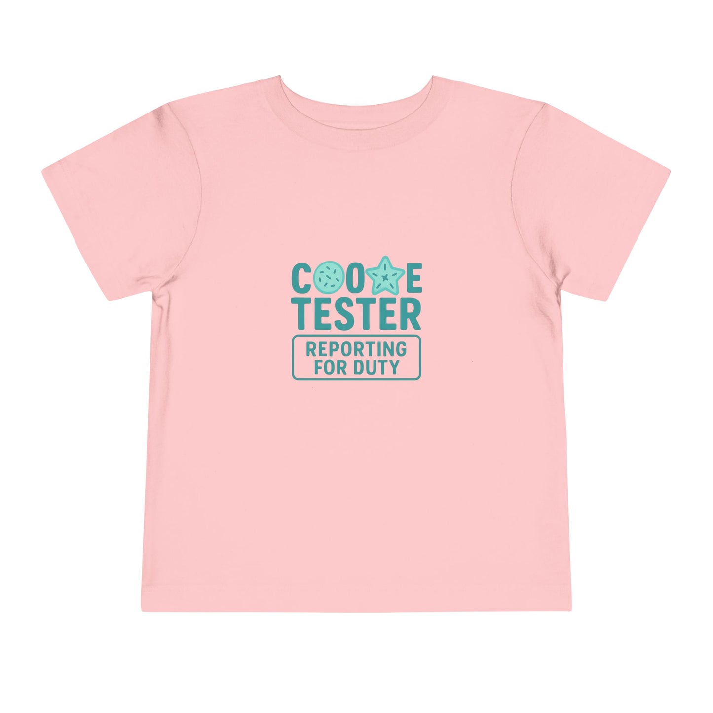 Cookie Tester Christmas Tee - Reporting for Duty!