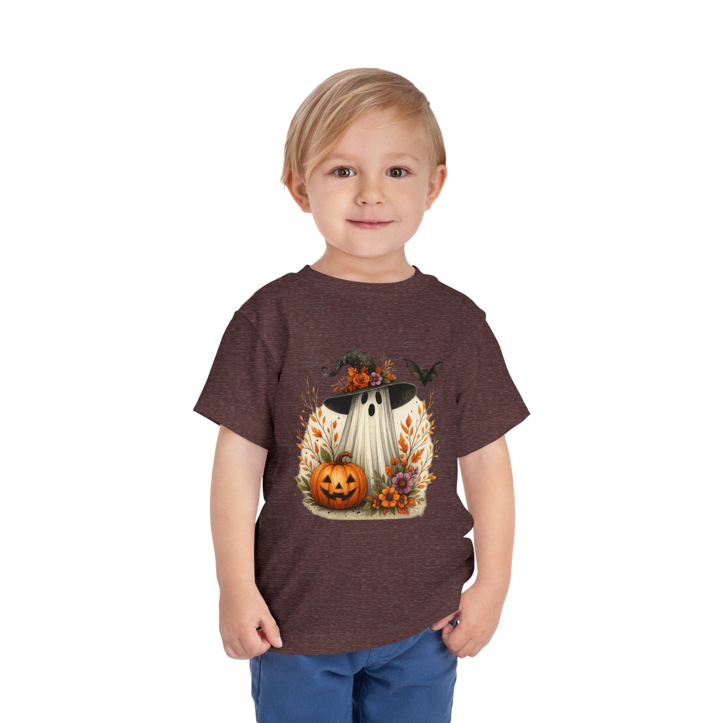 Toddler T-Shirt Friendly Ghost Halloween Tee