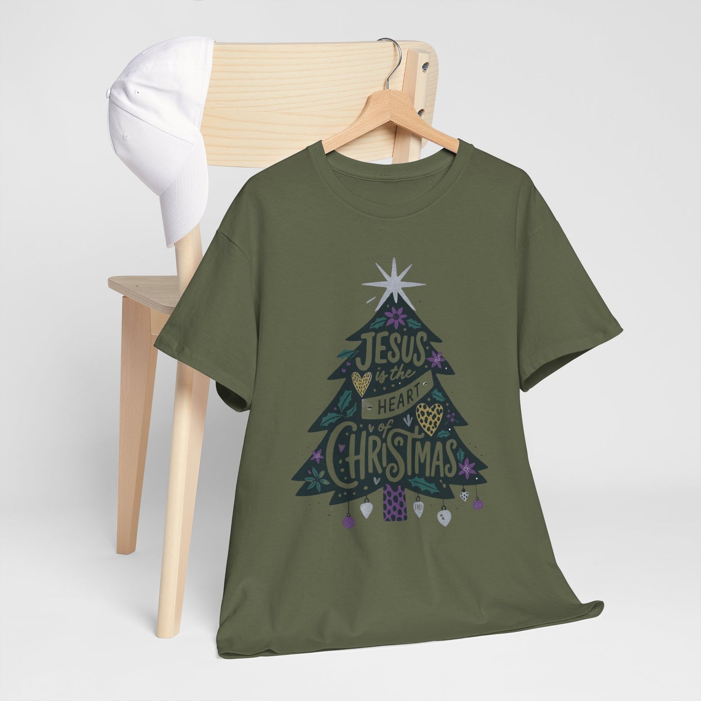 Jesus is the Heart of Christmas Tee