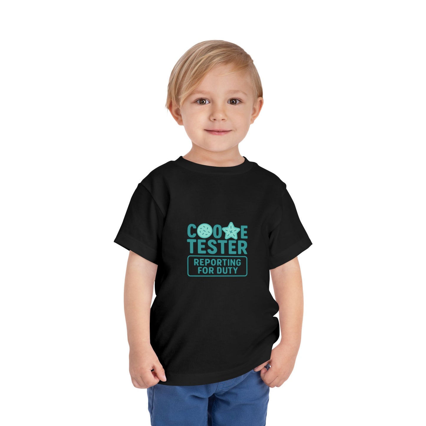 Cookie Tester Christmas Tee - Reporting for Duty!