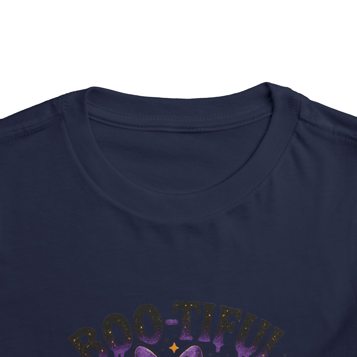 Boo-tiful Ghost Halloween Toddler Tee