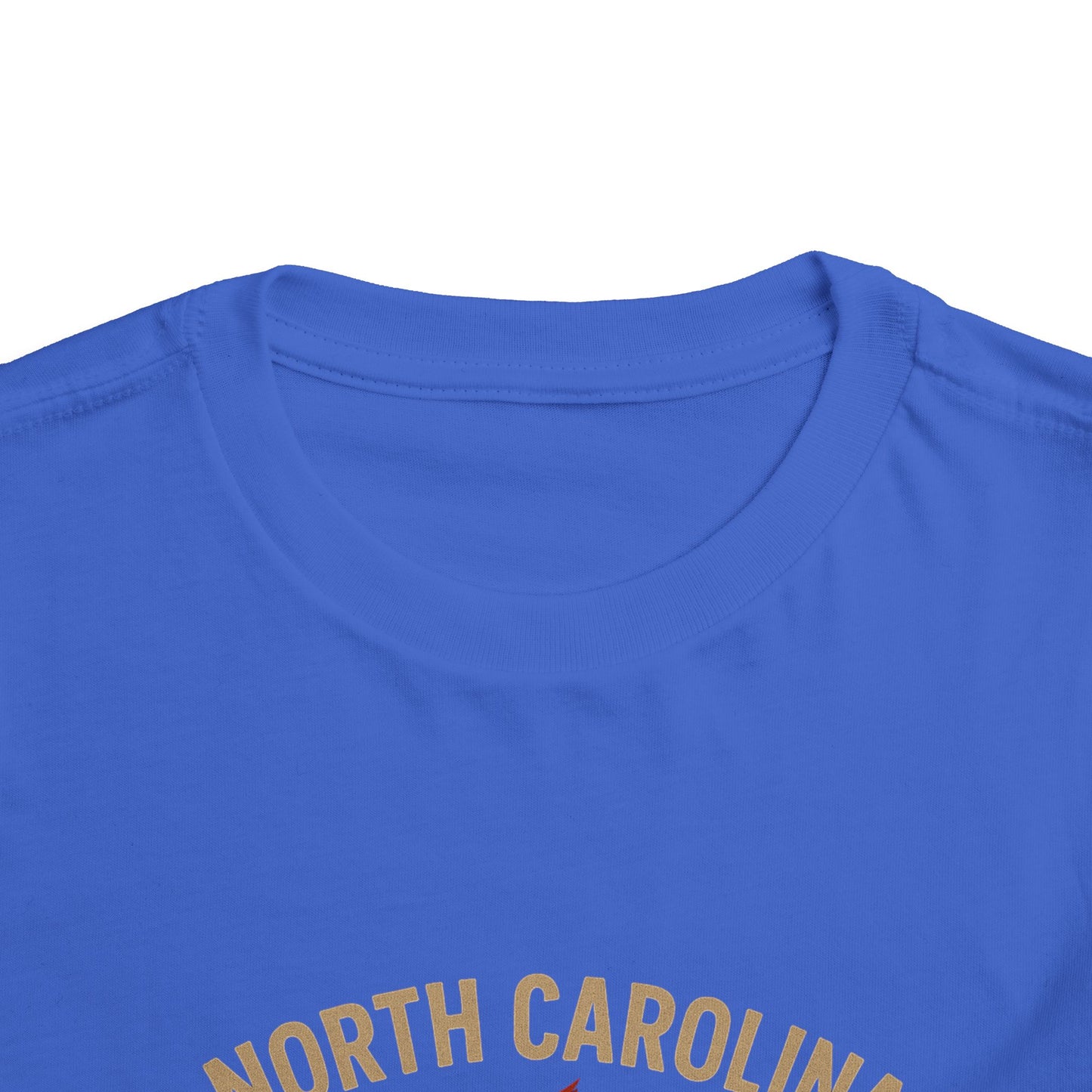 Toddler Tee - NC Cardinal and Dogwood Flower Design
