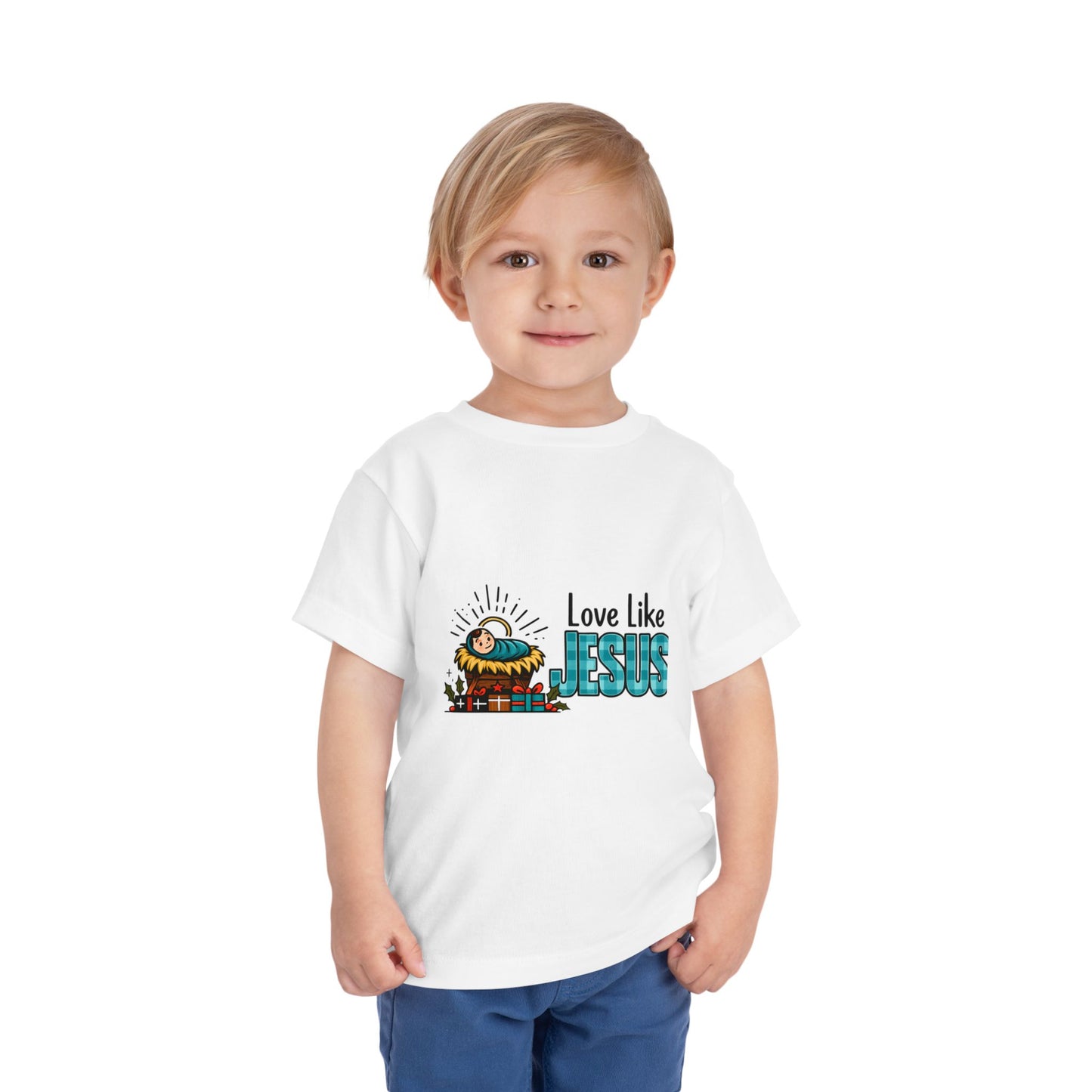 Love Like Jesus Toddler Christmas Tee