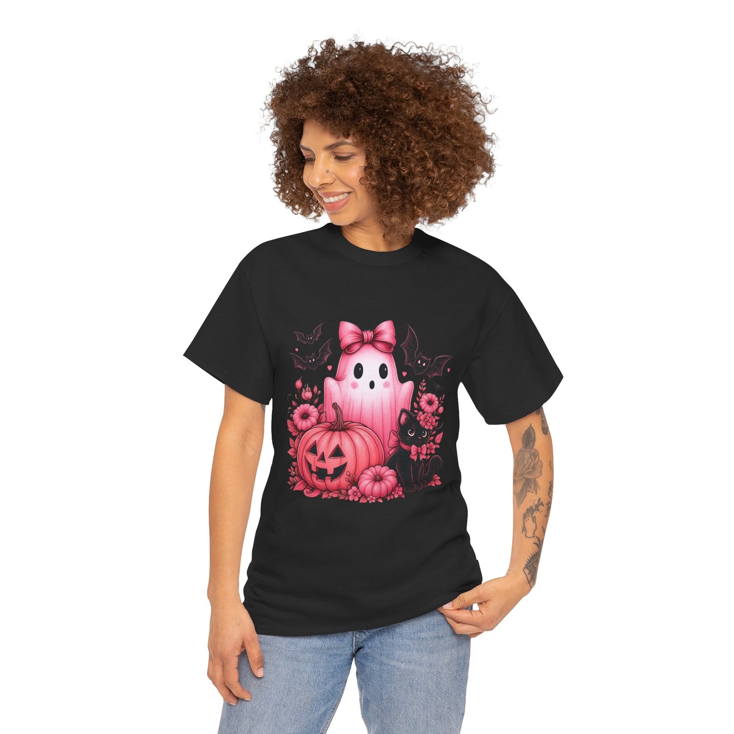 Ghostly Cutie – Halloween Friends Tee