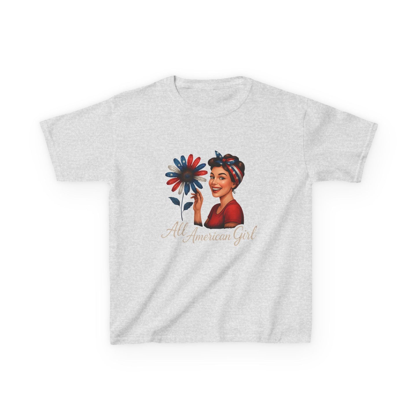 All American Girl Patriotic Tee - 4th of July