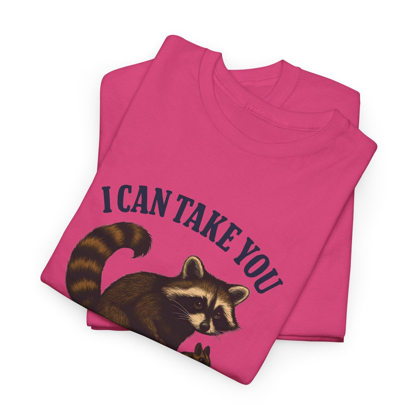 Cotton Tee Vintage Raccoon Bicycle Graphic Shirt