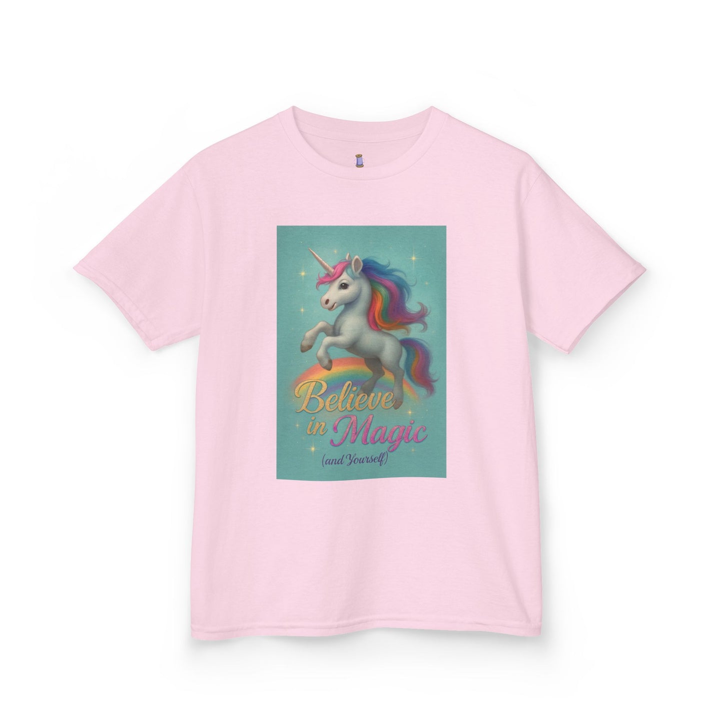 Unicorn Magic Kids Tee - Believe in Magic, Kids T-Shirt, Unicorn Shirt, Birthday Gift, Playtime Apparel