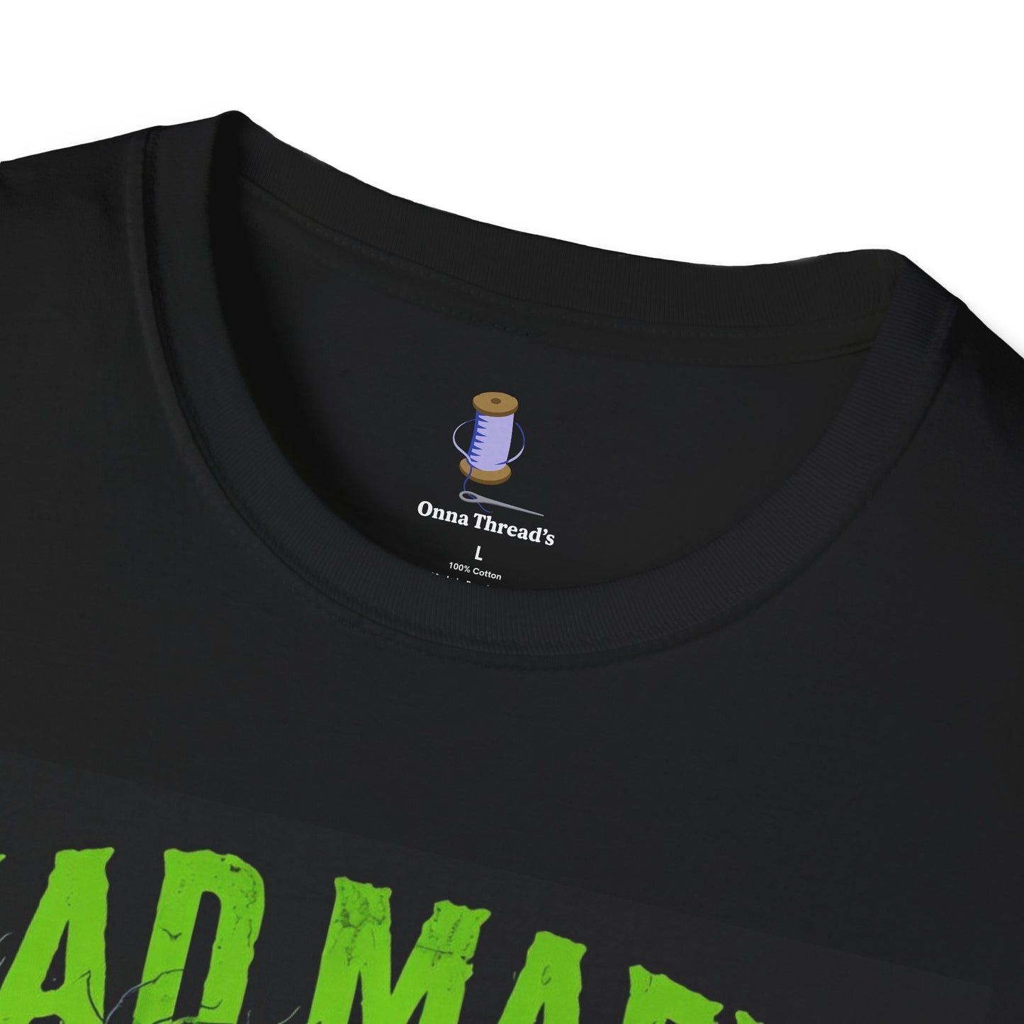 Mad Mafia Unisex Softstyle T-Shirt | Edgy Graphic Tee for Casual Wear, Gift for Halloween, Party, or Everyday Style
