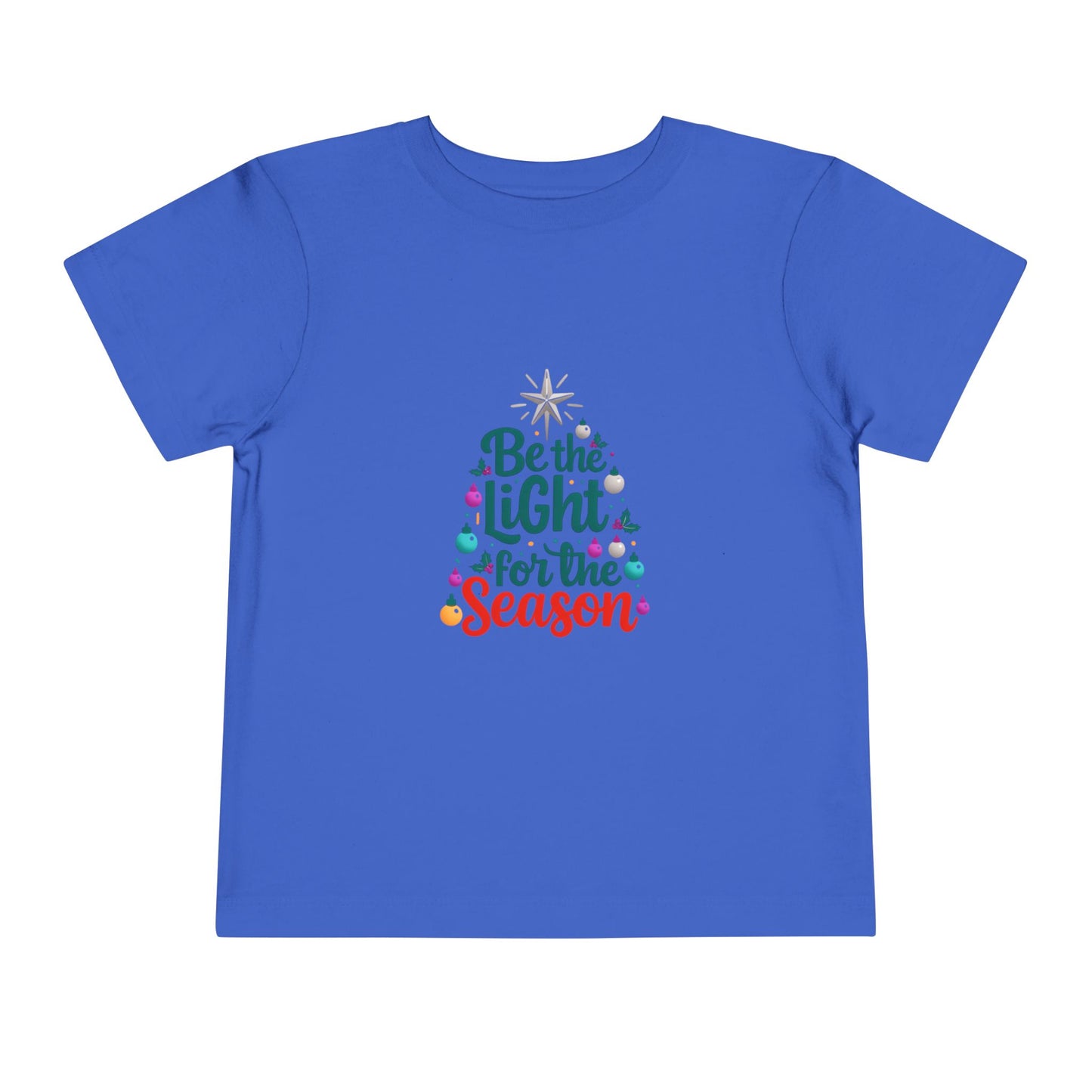 Be the Light Toddler Christmas Tee