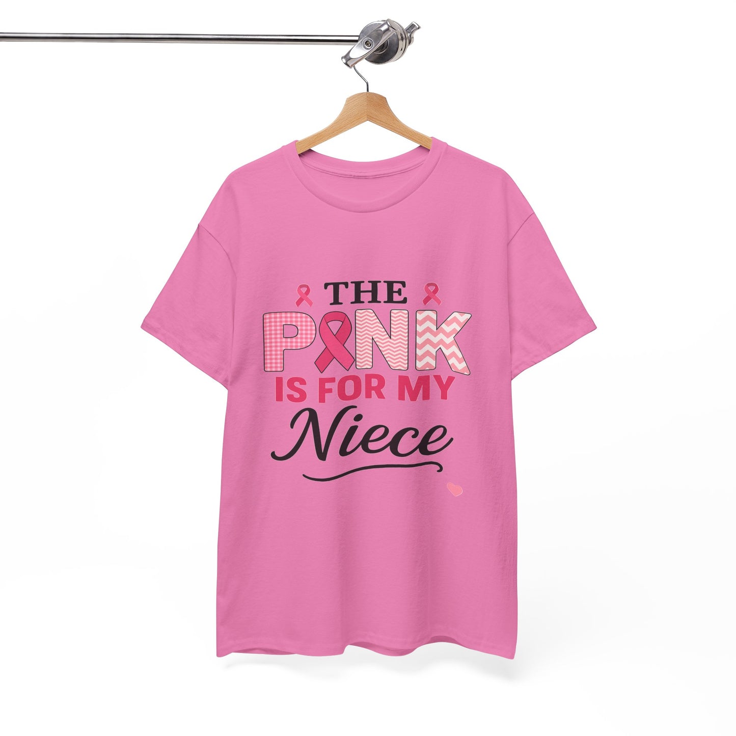 Pink Ribbon Niece Tee - Breast Cancer Awareness