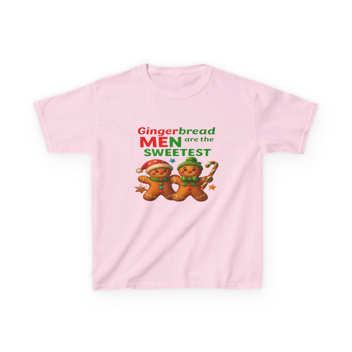 Gingerbread Men Christmas Tee - Sweetest Kids Shirt