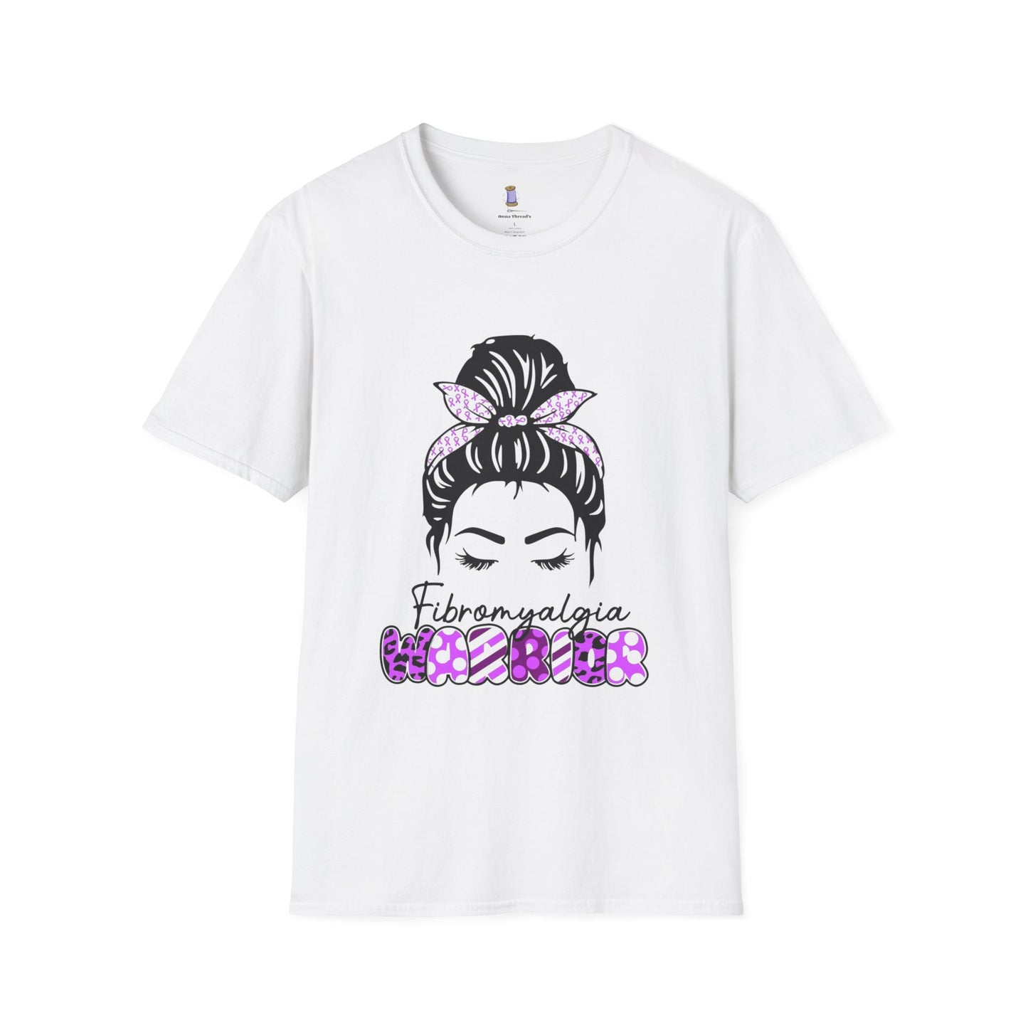 Fibromyalgia Awareness T-Shirt, Softstyle Tee, Gift for Chronic Illness, Comfortable Everyday Wear, Support Awareness Apparel