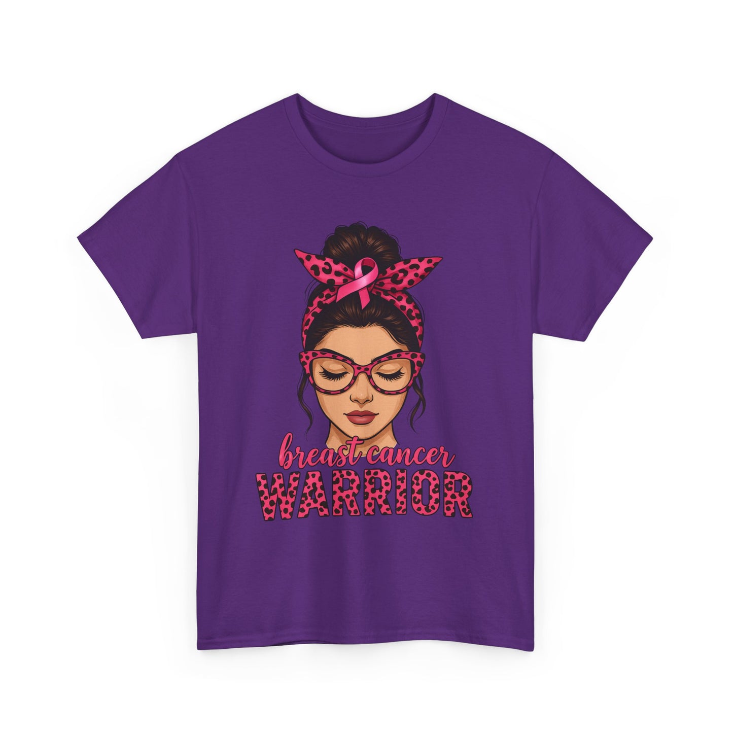 Breast Cancer Warrior Tee - Pink Ribbon Support