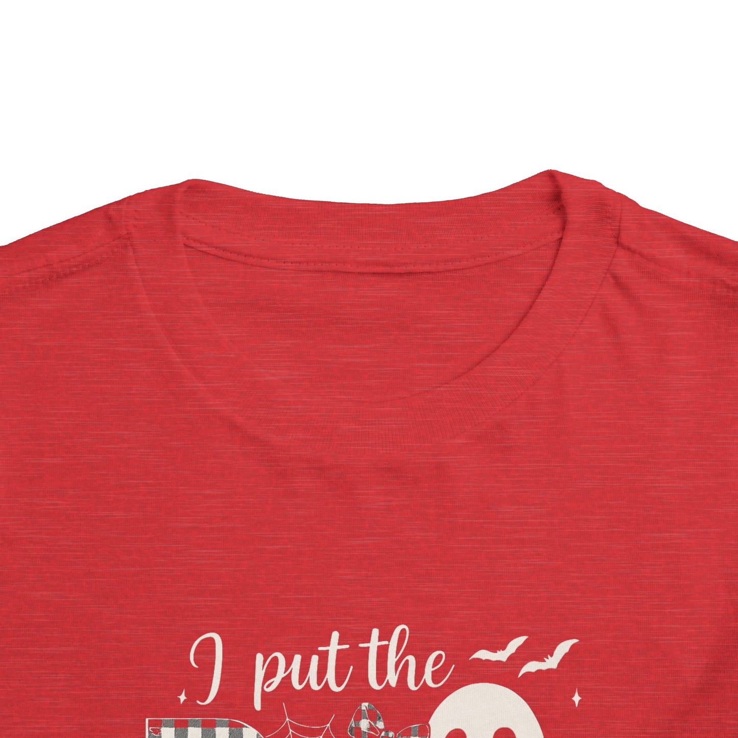 Boujee Halloween Toddler Tee: I Put the B in Boujee