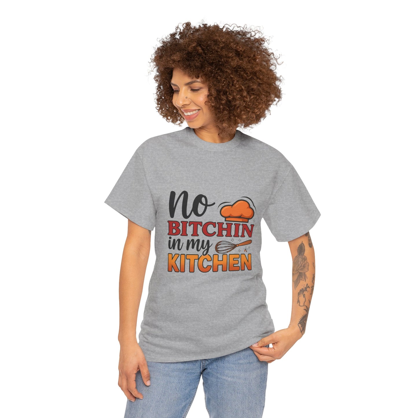 Retro Kitchen Unisex Tee | No Bitchin' in My Kitchen