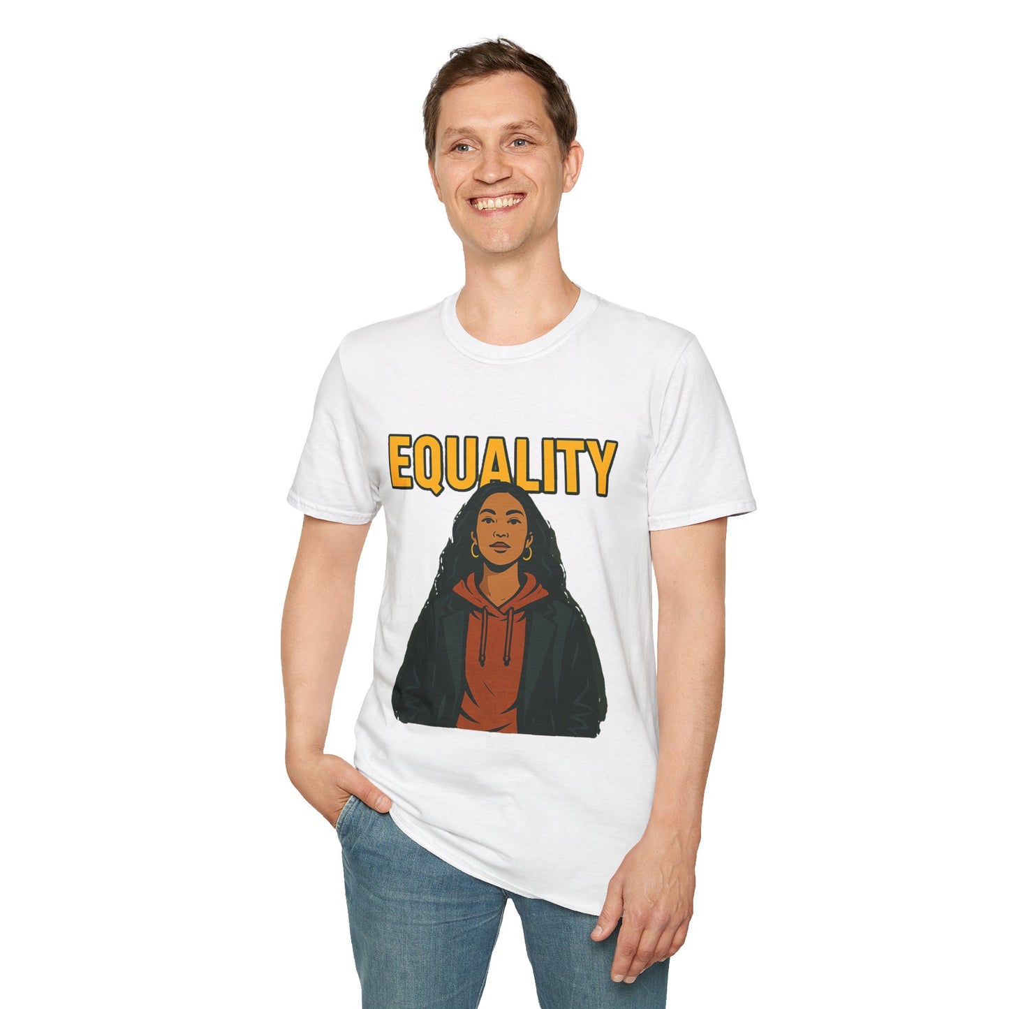 Equality Graphic T-Shirt for Activists, Unisex Tee, Motivational Shirt, Gift for Social Justice, Comfortable Wear for Every Day