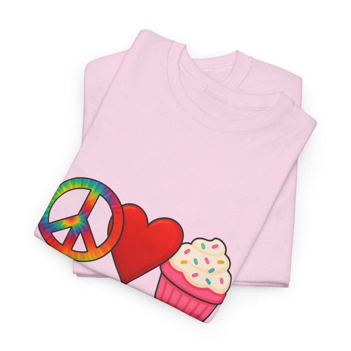 Tie-Dye Peace Sign Tee Love Celebration Shirt