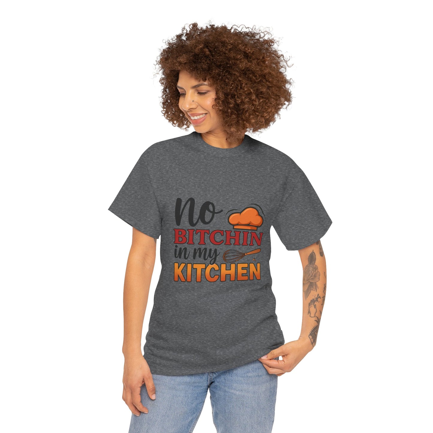 Retro Kitchen Unisex Tee | No Bitchin' in My Kitchen