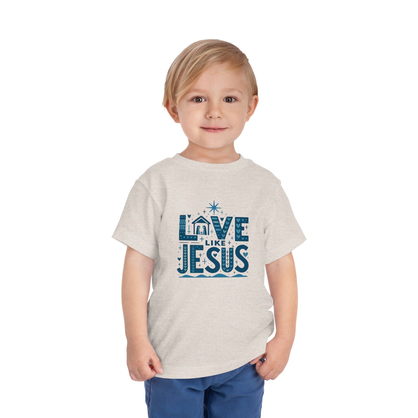 Love Like Jesus Toddler Christmas Tee
