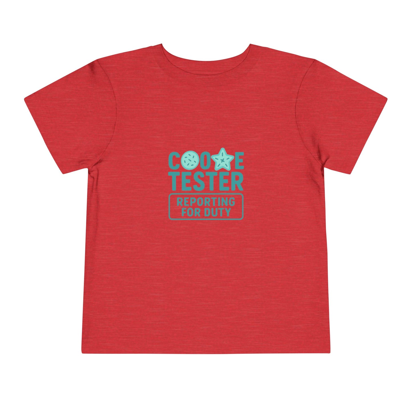 Cookie Tester Christmas Tee - Reporting for Duty!