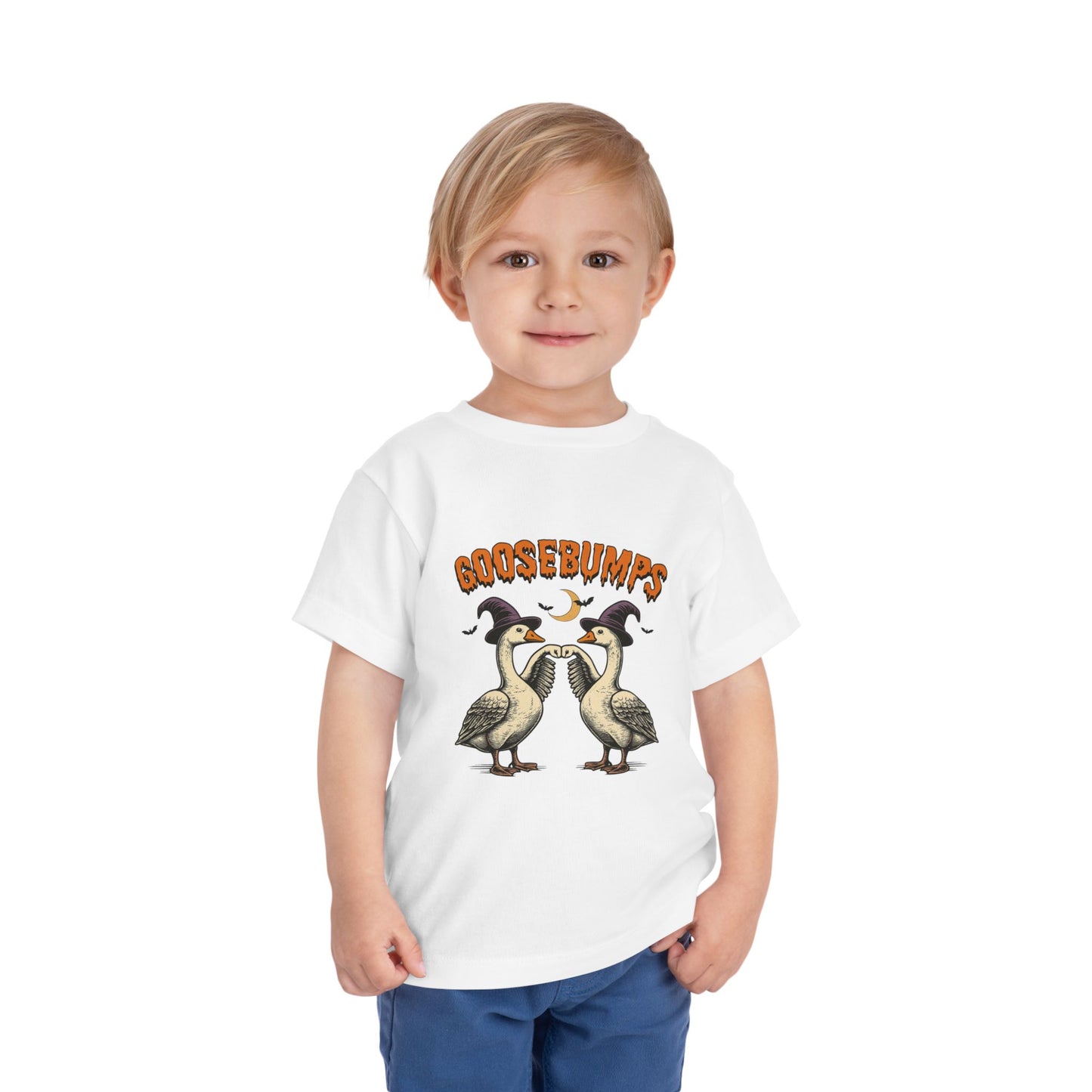 Toddler Tee Halloween Goosebumps Vintage Design