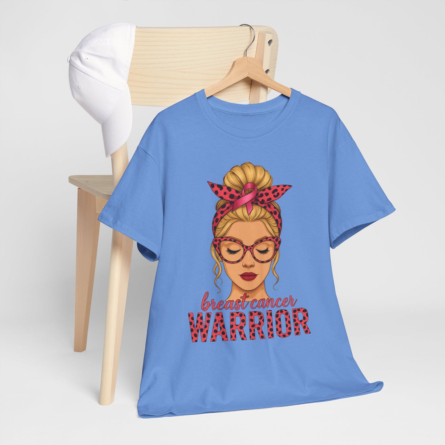 Breast Cancer Warrior Tee - Pink Ribbon Support