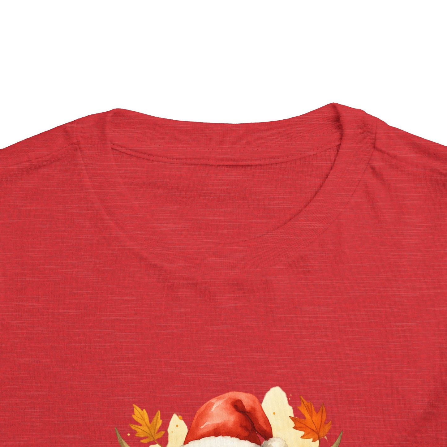 Moo-ving Through Fall Toddler Christmas Tee