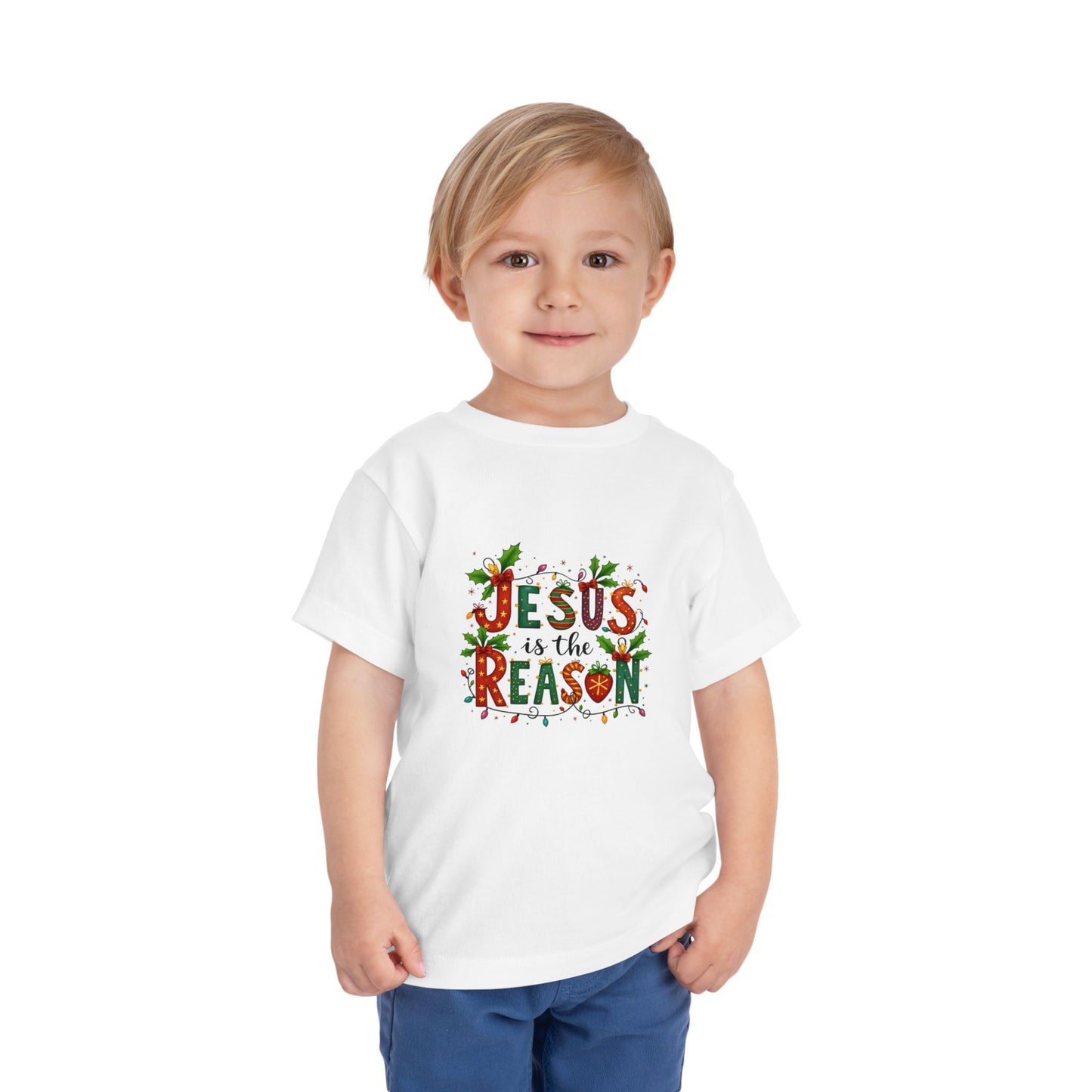 Jesus is the Reason Christmas Tee - Toddler Holiday
