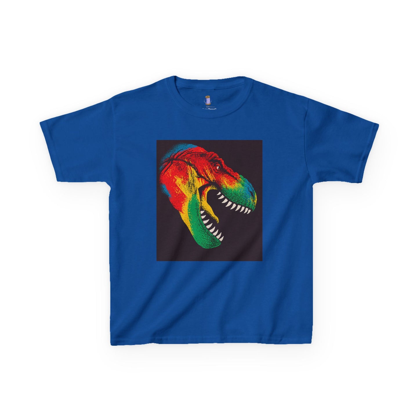 Colorful Dinosaur Kids Tee, Fun T-Shirt for Boys and Girls, Perfect for Birthdays, Playdates, Gifts, and Holiday Celebrations