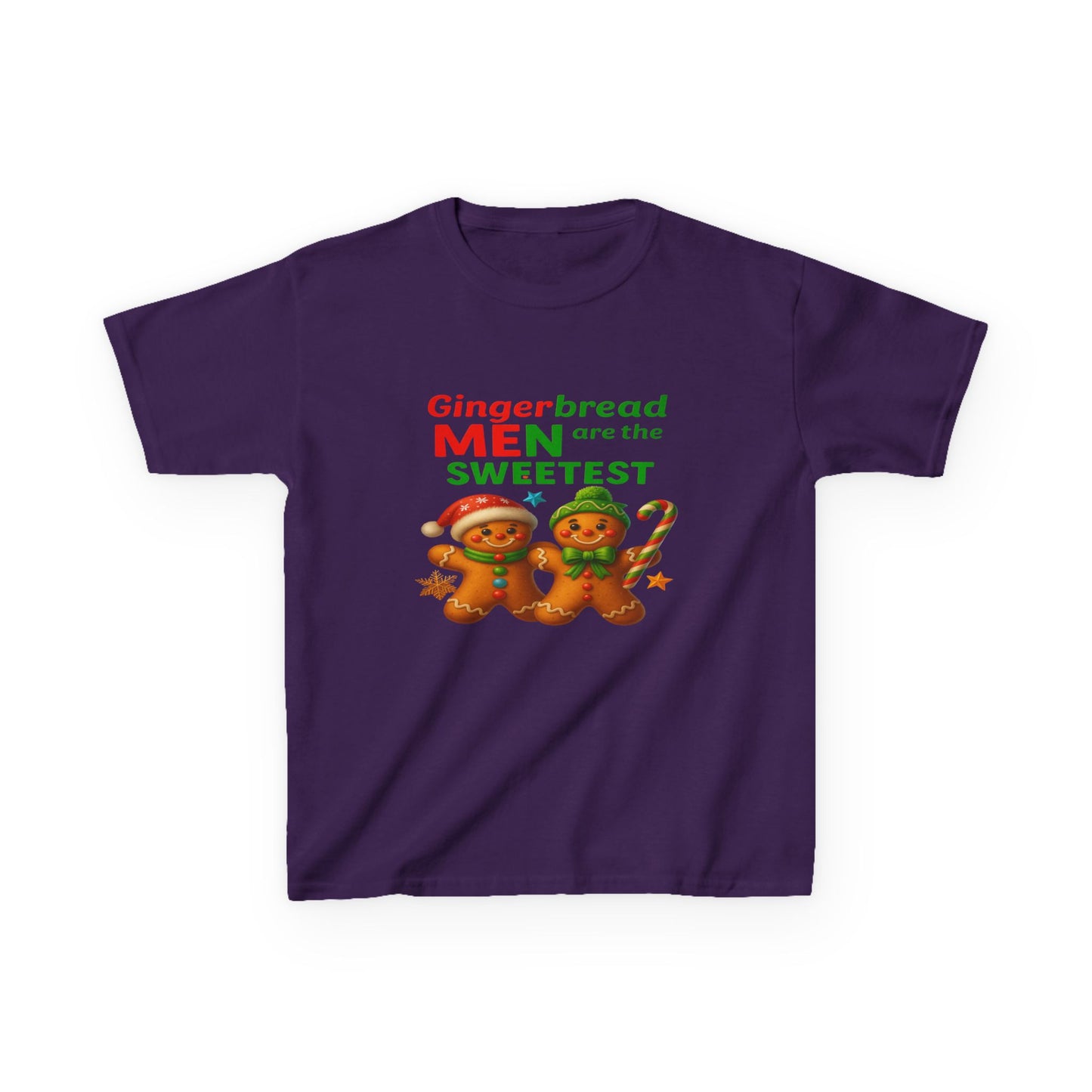 Gingerbread Men Christmas Tee - Sweetest Kids Shirt