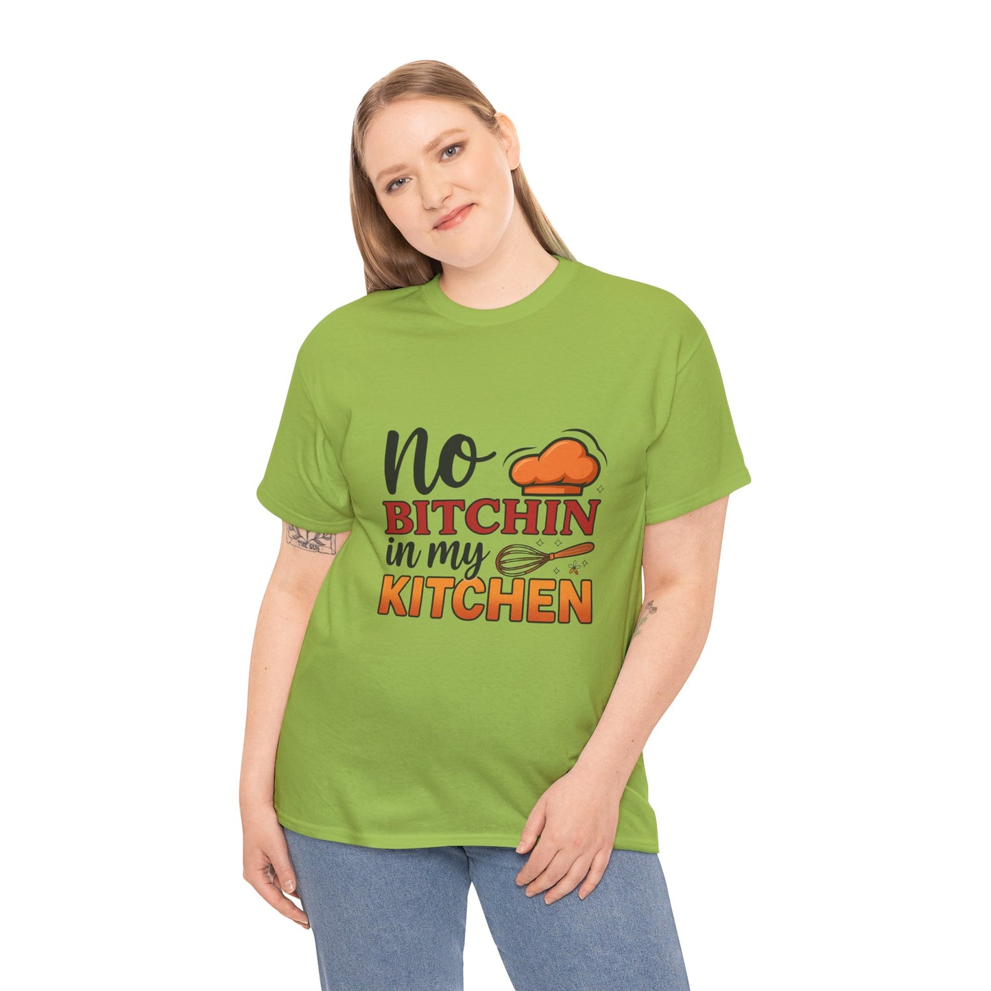 Retro Kitchen Unisex Tee | No Bitchin' in My Kitchen