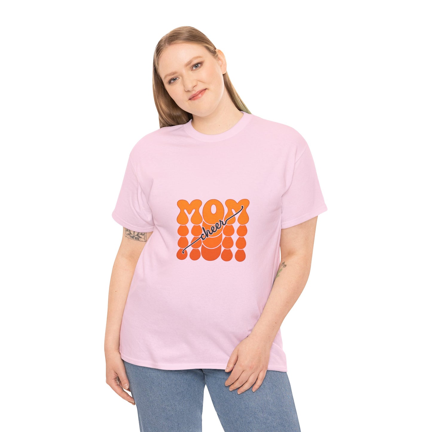 Retro Mom Cheer Tee