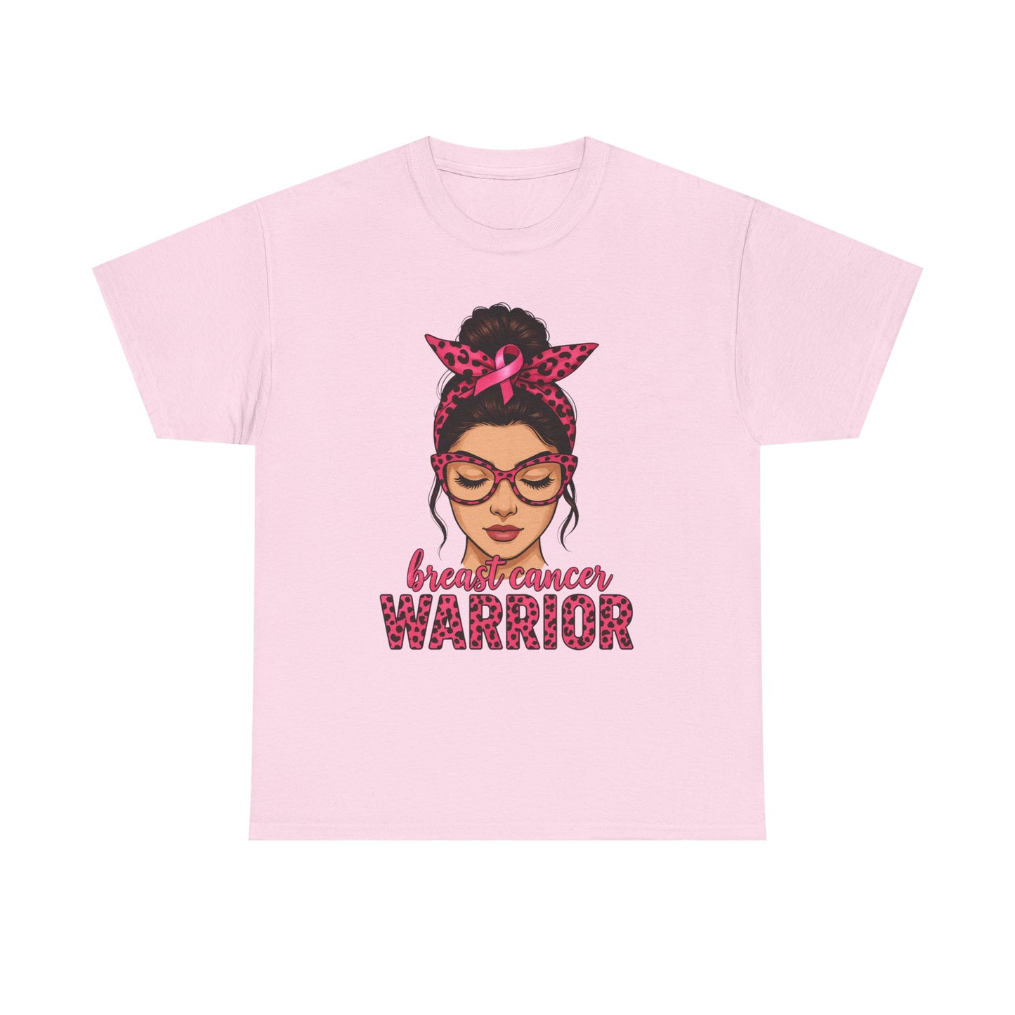Breast Cancer Warrior Tee - Pink Ribbon Support