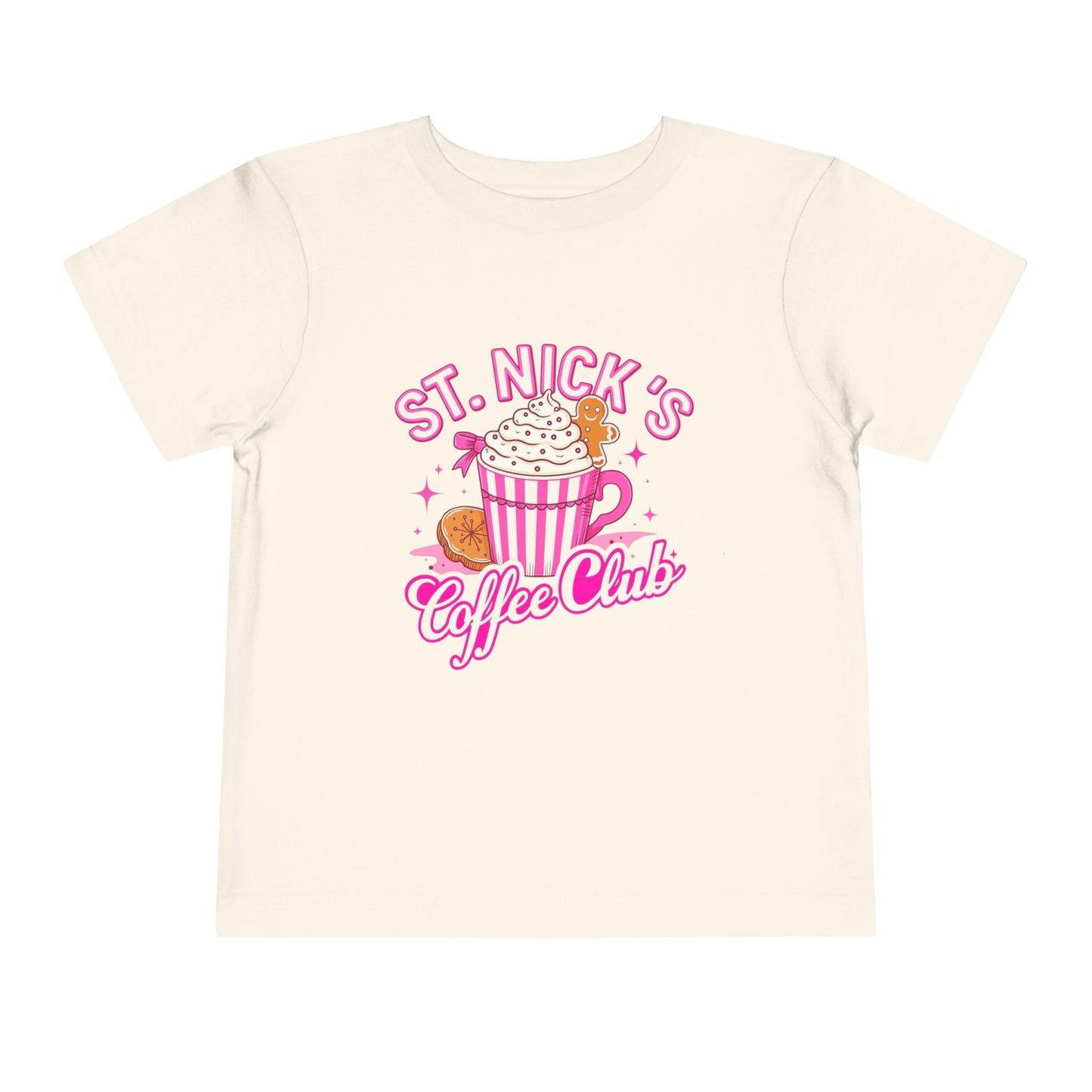 St. Nick's Coffee Club Toddler Christmas Tee
