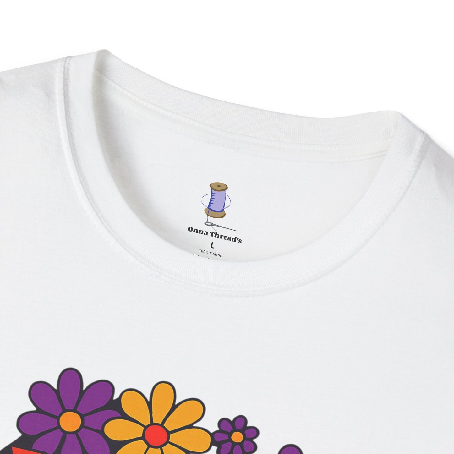 You Grow Girl Floral T-Shirt | Positive Vibes, Empowering Gift, Casual Wear, Spring Fashion, Everyday Comfort