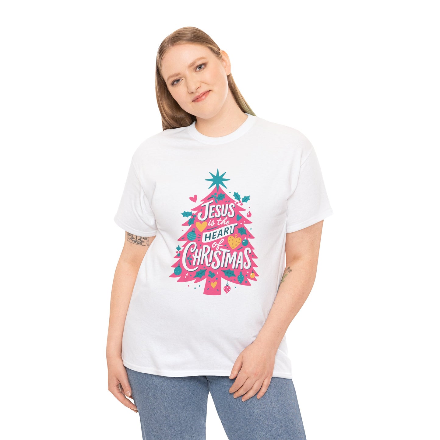 Jesus is the Heart of Christmas Tee