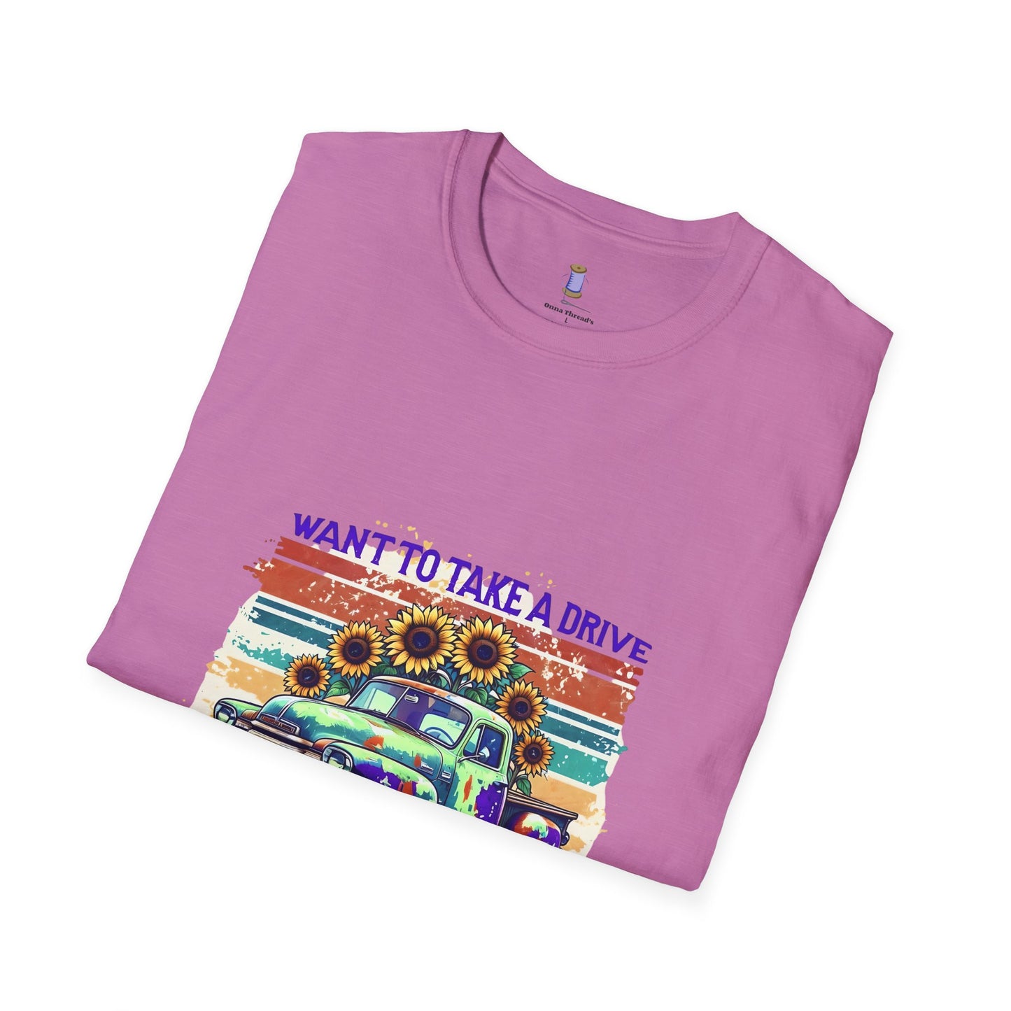 Retro Drive Unisex T-Shirt, Casual Tee, Vintage Car Shirt, Gift for Road Trip Lovers, Summer Style, Outdoor Adventure Apparel