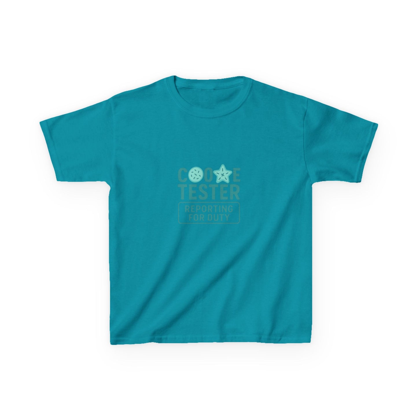Cookie Tester Dinosaur Christmas Kids Tee