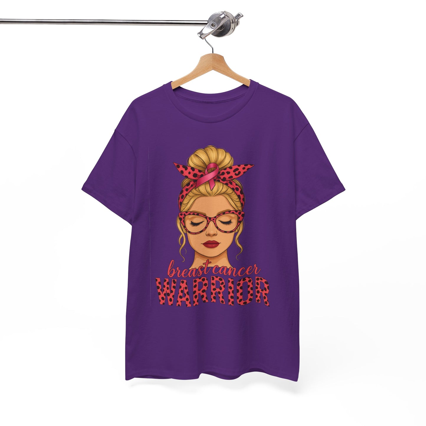 Breast Cancer Warrior Tee - Pink Ribbon Support