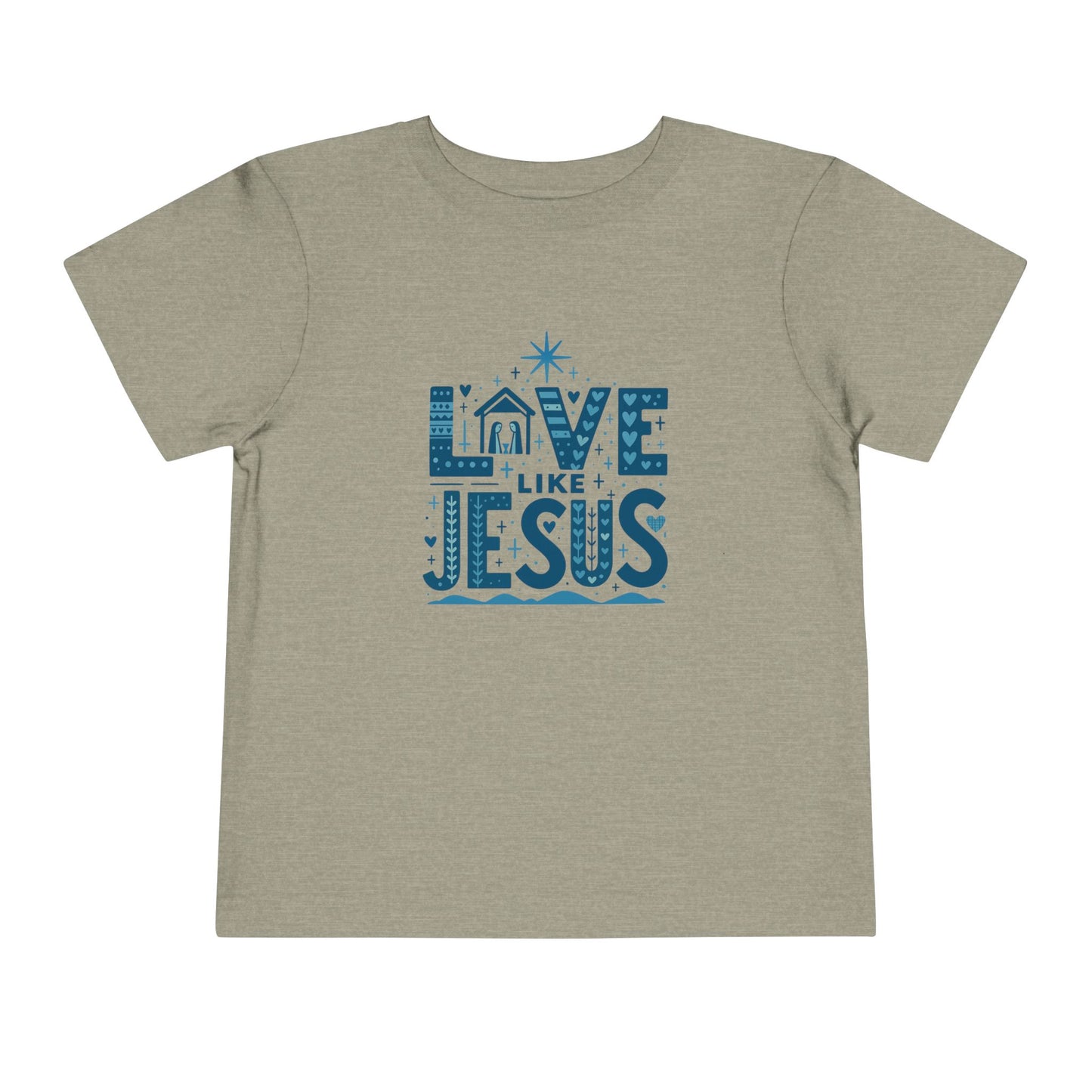 Love Like Jesus Toddler Christmas Tee