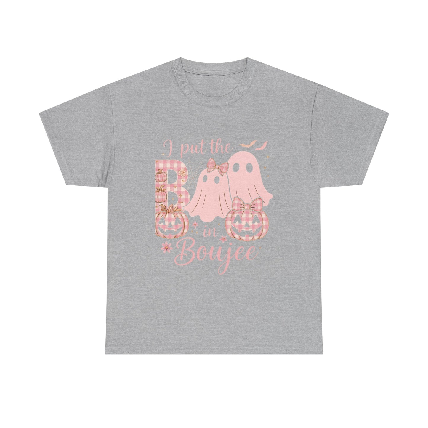 I Put The B In Boujee Pink Halloween Tee