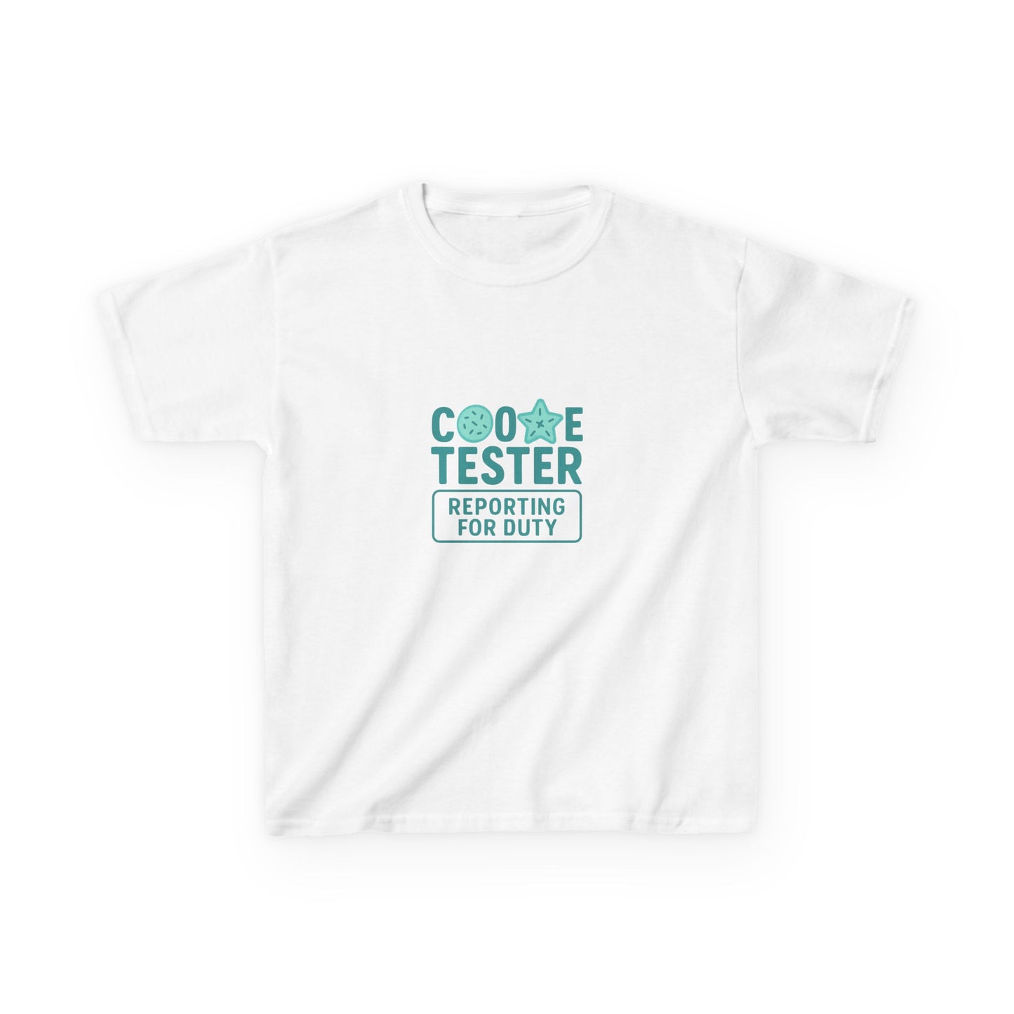 Cookie Tester Dinosaur Christmas Kids Tee