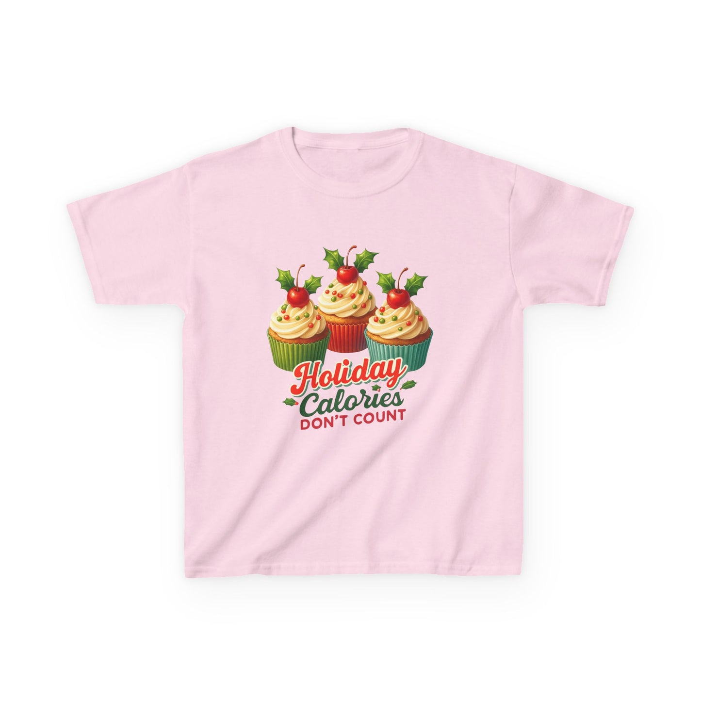Holiday Cupcake Dino Tee - Christmas Fun!