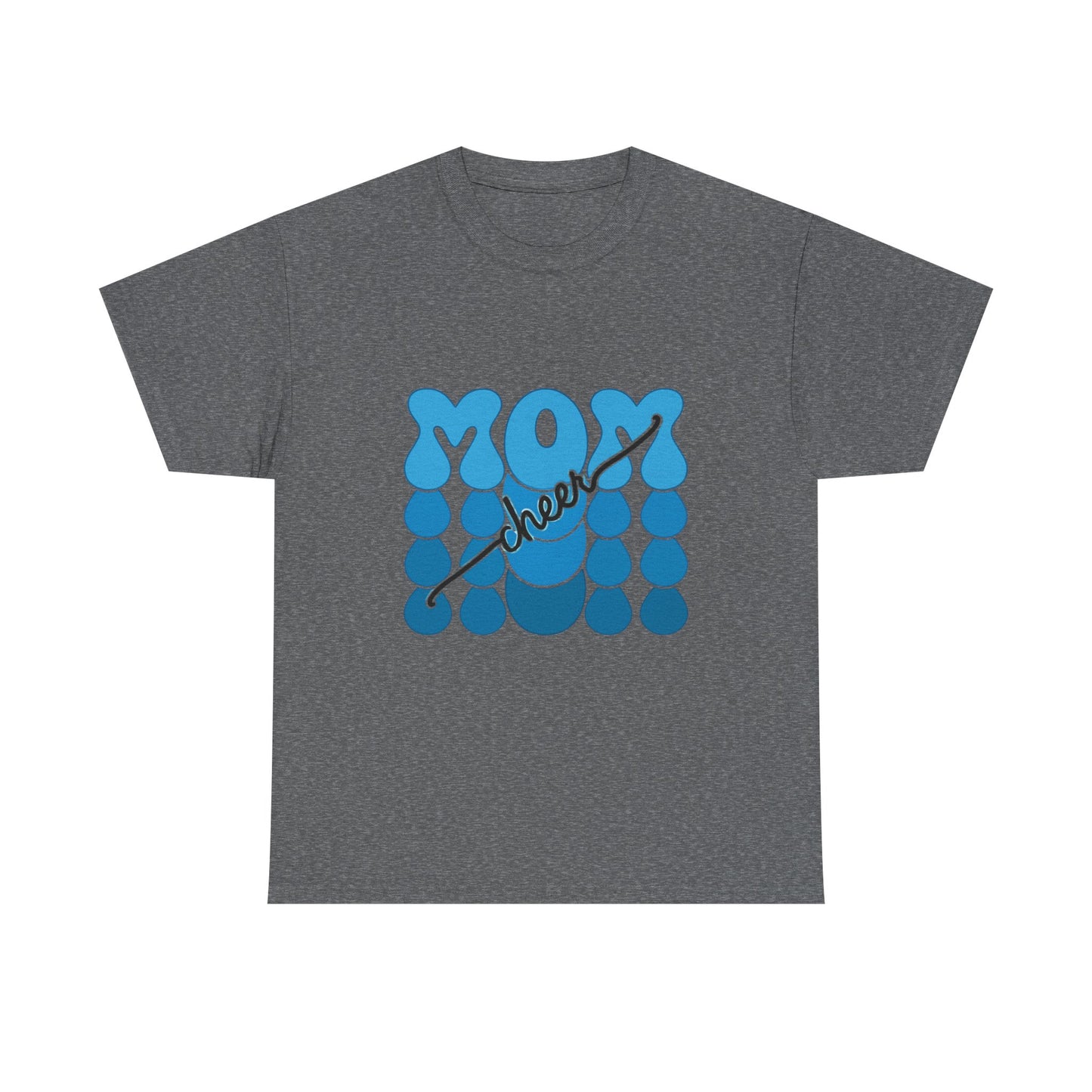 Blue Mom Cheer T-Shirt