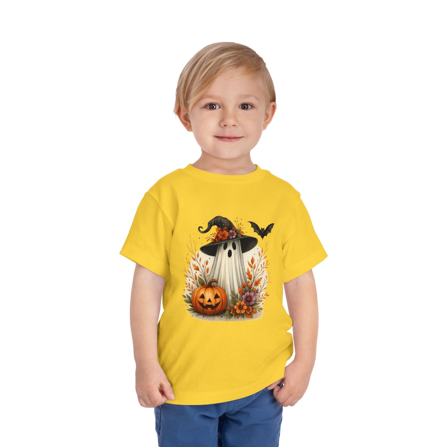 Toddler T-Shirt Friendly Ghost Halloween Tee