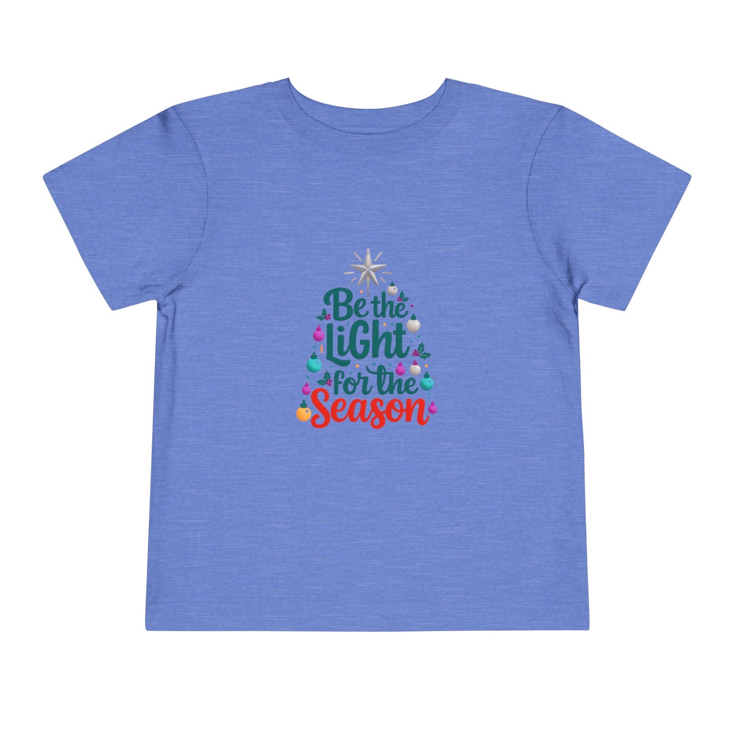 Be the Light Toddler Christmas Tee