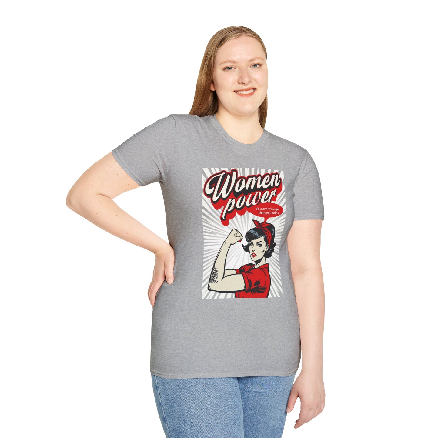 Empowerment T-Shirt - Women Power Design, Feminist Gift, Casual Wear, Birthday Gift, Motivational Apparel