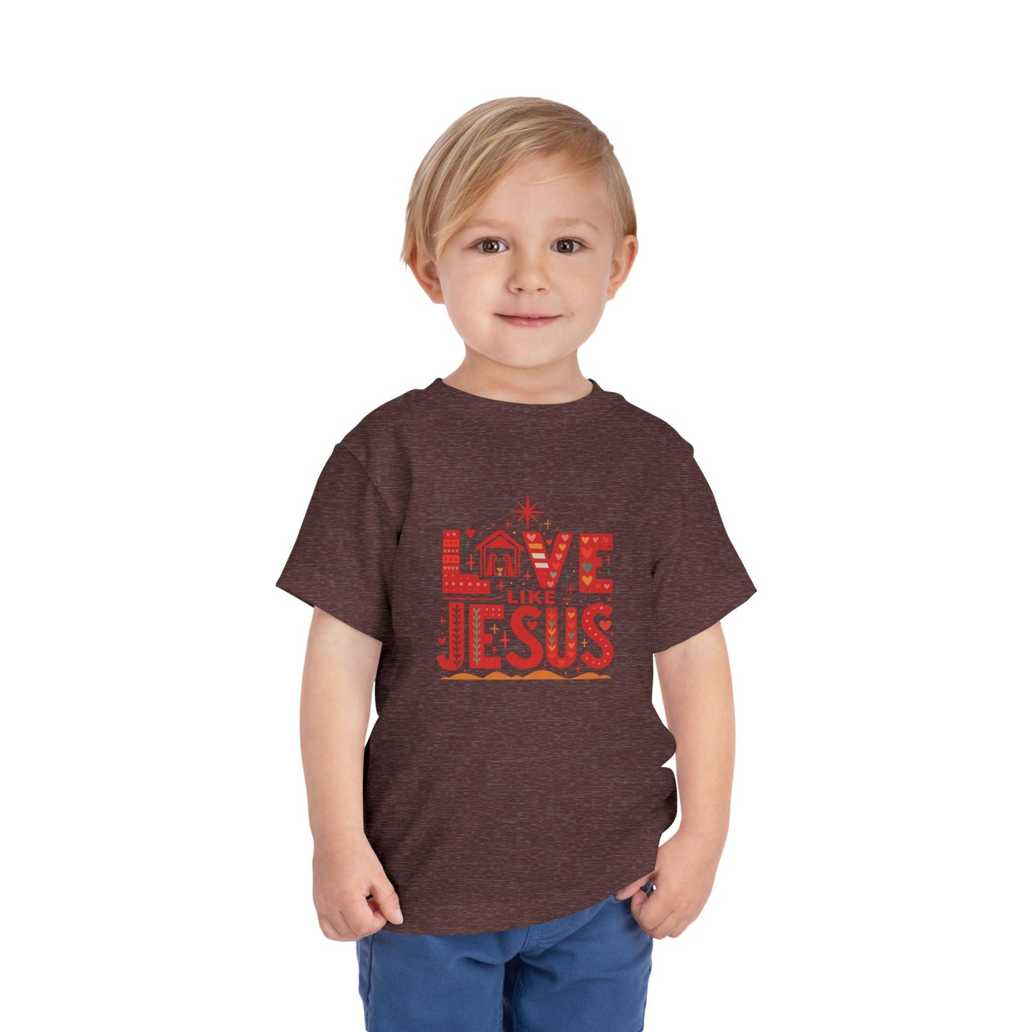 Love Like Jesus Toddler Christmas Tee
