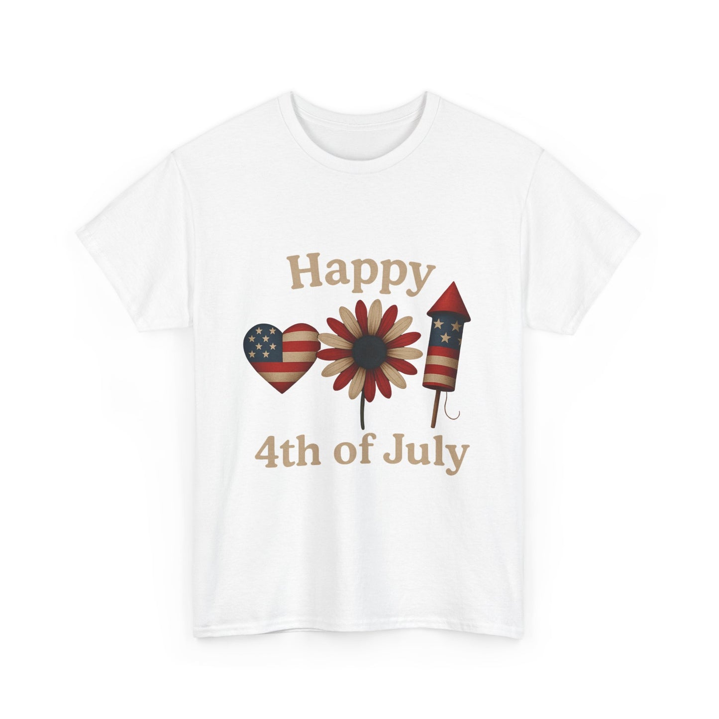 Happy 4th of July Patriotic Tee