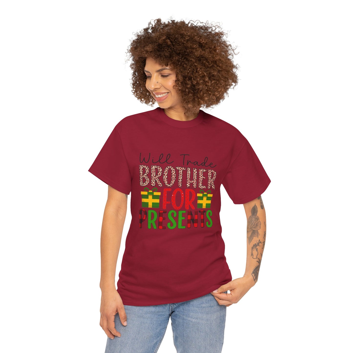 Will Trade Brother for Presents - Christmas Tee